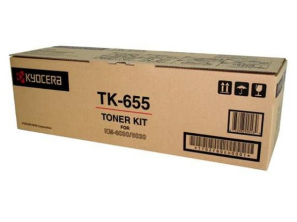 Оригинальный тонер-картридж Kyocera TK-655 (чёрный, 47000 стр.) (арт. 1T02FB0EU0)
