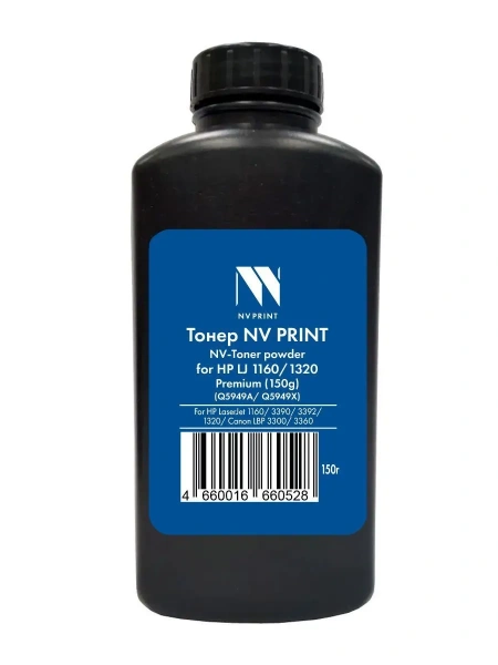 Тонер NVP для HP LJ 1160/1320 Premium (150г)