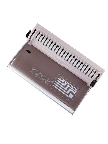 Переплетчик ГЕЛЕОС БП-13+ коричневый на пластиковую пружину, А4 (арт. БП13пск)