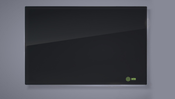 Демонстрационная доска Cactus 65x100см черный (арт. CS-GBD-65X100-BK)