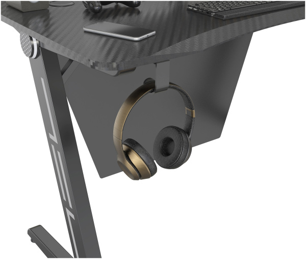 Стол игровой Cactus черный (арт. CS-GTZ-BKSL-CARBON)