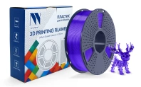Филамент NV Print PLA+ прозрачный пурпурный, 1.75 мм, 330 м, 1 кг (арт. NV-3D-PLA-P-TRANSP-PURPLE) Филамент NV Print PLA+ прозрачный пурпурный, 1.75 мм, 330 м, 1 кг (арт. NV-3D-PLA-P-TRANSP-PURPLE)