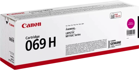 Тонер-картридж Canon 069H Magenta (5500 стр.) (арт. 5096C002)