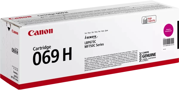 Тонер-картридж Canon 069H Magenta (5500 стр.) (арт. 5096C002)