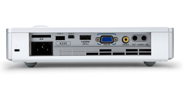 Ультрапортативный LED проектор Acer K335 (арт. MR.JG711.002)