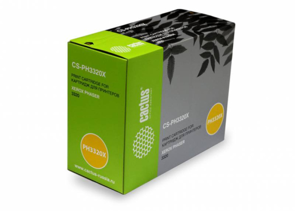 Картридж Cactus 106R02306 черный (11000стр.) для Xerox (арт. CS-PH3320X)