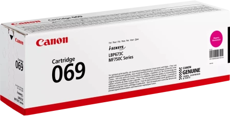 Тонер-картридж Canon 069 Magenta (1900 стр.) (арт. 5092C002)