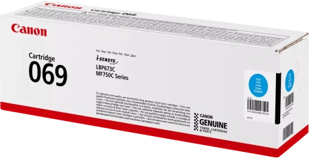 Тонер-картридж Canon 069 Cyan (1900 стр.) (арт. 5093C002)