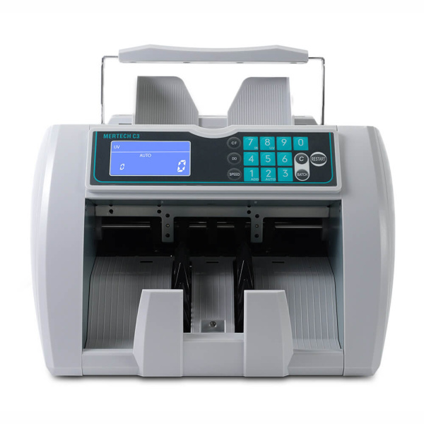 Мультивалютный счетчик банкнот Mertech C-3 White (арт. 5522)