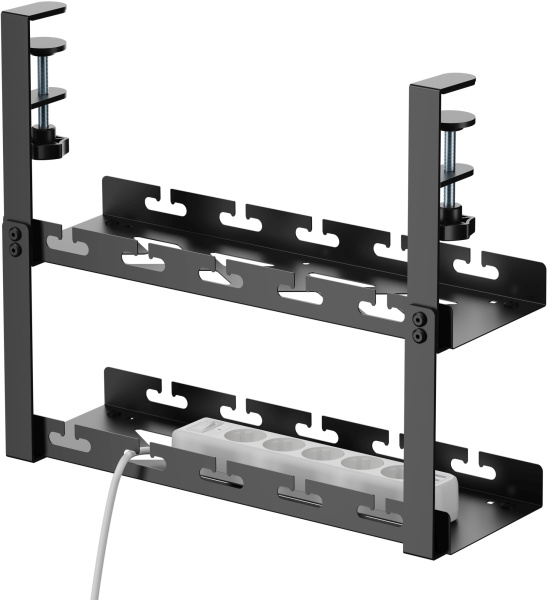 Кабель-канал Cactus 40x13.4x34.2см, черный (арт. CS-CM-400-2BK)