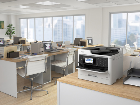 Струйное цветное МФУ Epson WorkForce Pro WF-C5790DWF (арт. C11CG02401)