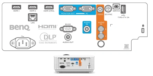 Инсталляционный проектор BenQ LU785 (арт. 9H.JL677.26E)
