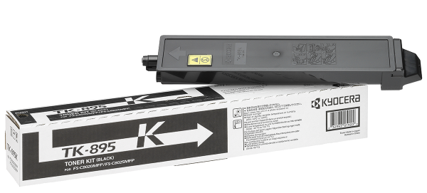 Оригинальный тонер-картридж Kyocera TK-895K (чёрный, 12000 стр.) (арт. 1T02K00NL0)