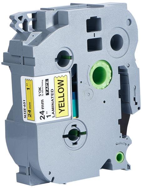 Кассета с лентой Sakura Printing TZE651 (черный, 24мм/8м) (арт. SLTZE651)