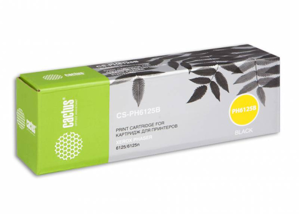 Картридж Cactus 106R01338 черный (2000стр.) для Xerox (арт. CS-PH6125B)