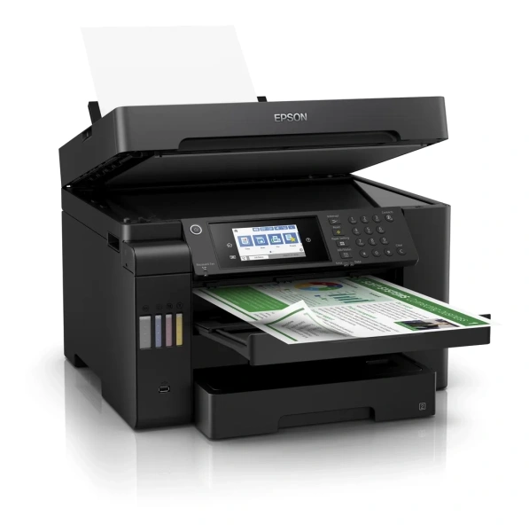 МФУ струйное цветное Epson EcoTank L15150 (Принтер / Копир / Сканер / Факс, A3) (арт. C11CH72404)