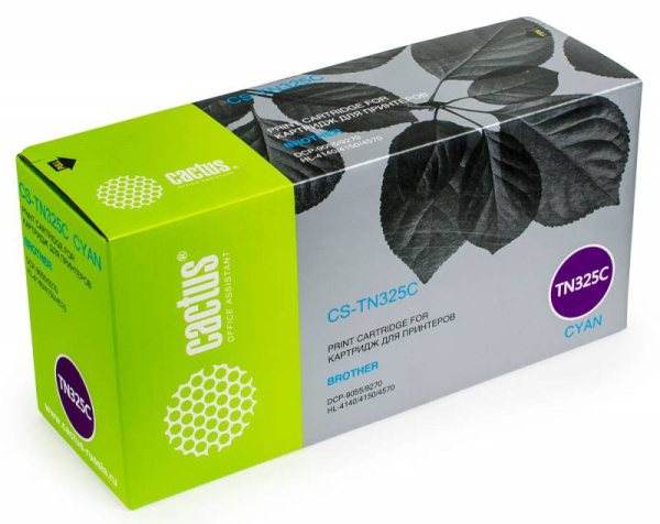 Картридж Cactus голубой (3500стр.) для Brother (арт. CS-TN325C)