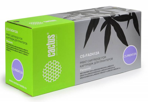 Фотобарабан Cactus ч/б:6000стр. для Panasonic (арт. CS-FAD412A)