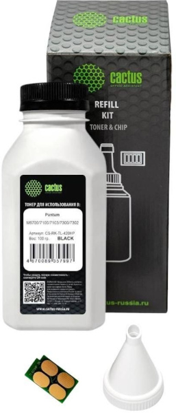 Тонер Cactus (черный, 100 г) (арт. CS-RK-TL-420HP)