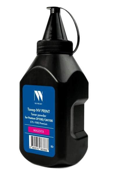 Тонер NVP для Pantum CP1100/CM1100 (CTL-1100) Premium (80г) Magenta