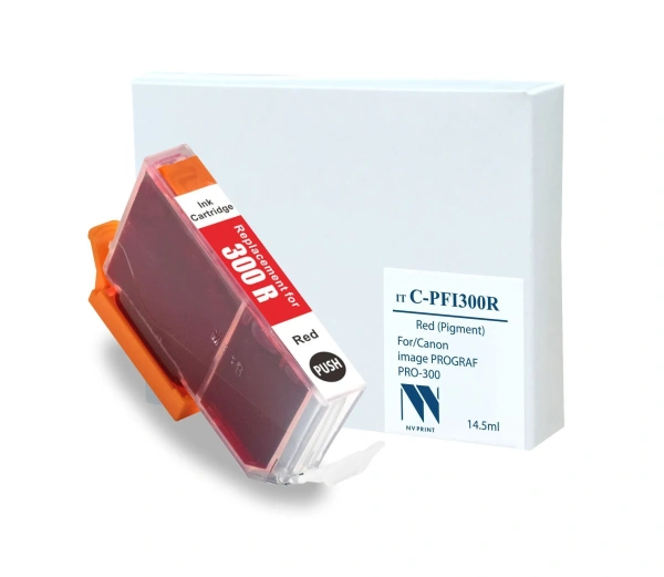 Струйный картридж NV Print C-PFI300 R для Canon imagePROGRAF PRO-300