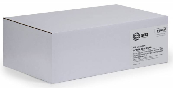 Картридж Cactus черный x2упак. (2000стр.) для HP (арт. CS-Q2612AD)