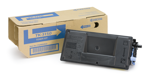 Оригинальный тонер-картридж Kyocera TK-3150 (чёрный, 14500 стр.) (арт. 1T02NX0NL0)