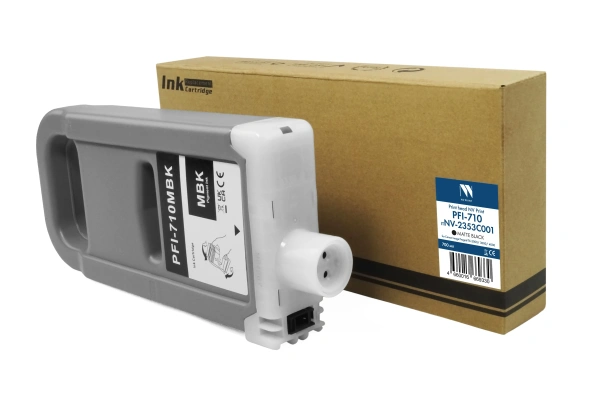 Струйный картридж NVP PFI-710MBK (NV-2353C001) Matte Black для Canon ImagePrograf TX-2000/3000/4000