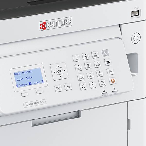 Принтер лазерный цветной Kyocera ECOSYS PA4000cx, A4, 40 стр./мин. (арт. 1102Z03NL0)