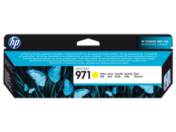 Картридж HP 971 Yellow Ink Cartridge (арт. CN624AE)