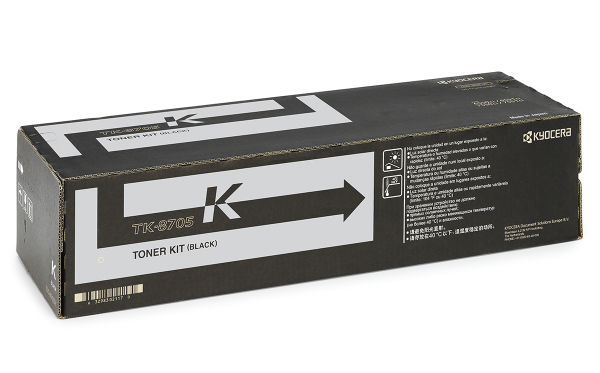 Оригинальный тонер-картридж Kyocera TK-8705K (чёрный, 70000 стр.) (арт. 1T02K90NL0)