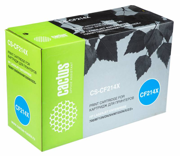Картридж Cactus черный (17500стр.) для HP (арт. CS-CF214XR)