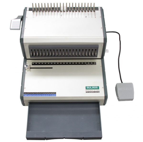 Электрический переплётчик Bulros D160 на пластиковую пружину (арт. BB-D-PLB-D160-yes-yes-El)