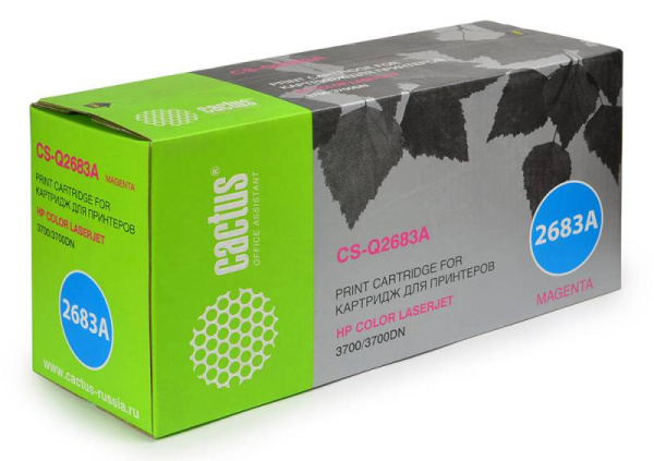 Картридж Cactus Тонер Картридж CS-Q2683A пурпурный для HP (6000стр.) (арт. CS-Q2683A)