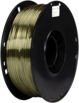 Пластик для принтера Cactus (SILK, d1.76мм, 1кг, L326м, бронза) (арт. CS-3D-PLA-1KG-S-BRON)