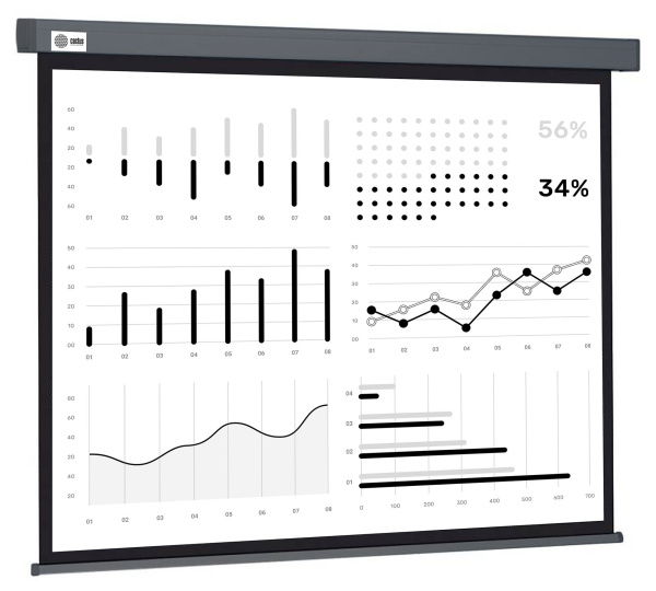 Экран Cactus Wallscreen (180x180см) (арт. CS-PSW-180X180-SG)