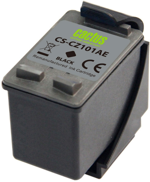 Струйный картридж Cactus (черный, 18 мл.) (арт. CS-CZ101AE)