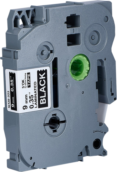 Кассета с лентой Sakura Printing TZE325 (белый, 9мм/8м) (арт. SLTZE325)