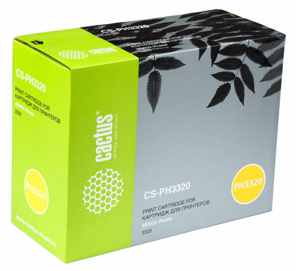 Картридж Cactus 106R02304 черный (5000стр.) для Xerox (арт. CS-PH3320)
