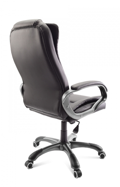 Кресло руководителя ГЕЛЕОС Барон (черный) (арт. Бар_черн)
