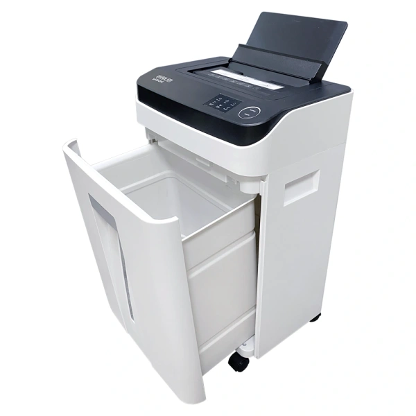 Шредер Office Kit SA150M с автоподачей, P-5, 1,9 x 15, 150 листов, 22 л., белый (арт. OK1915SA150M)