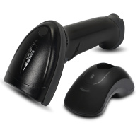Беспроводной сканер штрих-кода Mertech CL-2210 BLE Dongle P2D USB Black с подставкой Cradle (арт. 4794+4807)