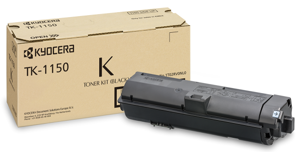 Оригинальный тонер-картридж Kyocera TK-1150 (чёрный, 3000 стр.) (арт. 1T02RV0NL0)