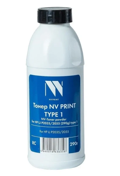 Тонер NV PRINT для HP P2035/2055/1010 Type1 (CE505A / CE505X) (290г)