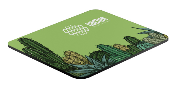 Коврик для мыши Cactus Мини зеленый 250x200x3мм (арт. CS-MP-C02S)