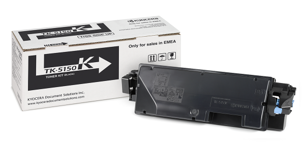 Оригинальный тонер-картридж Kyocera TK-5150K (чёрный, 12000 стр.) (арт. 1T02NS0NL0)