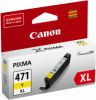 Оригинальный картридж Canon CLI-471XL Y (жёлтый, увеличенной ёмкости 11 мл.) (арт. 0349C001) Оригинальный картридж Canon CLI-471XL Y (жёлтый, увеличенной ёмкости 11 мл.) (арт. 0349C001)