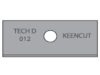 Лезвия KeenCut Tech D .012 Blades (100) (арт. CA50-017)