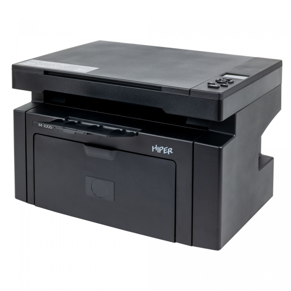 МФУ лазерное черно-белое HIPER M-1005NW Black (3-1), A4, LCD, USB, Bluetooth, RJ-45, Wi-Fi (арт. M-1005NW (BL))
