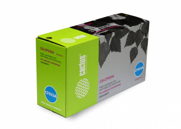 Картридж Cactus Тонер Картридж CS-CF033A пурпурный для HP (12500стр.) (арт. CS-CF033A)
